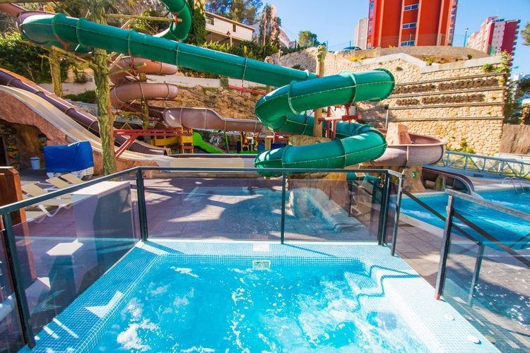 Slides magic aqua experience™ Hôtel Magic Rock Gardens Benidorm